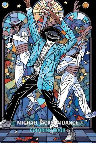 Growing up with Michael Jackson Dances Funny: A Black and White Book of Coloring Pages for all ages who enjoy fun and coloring von Independently published